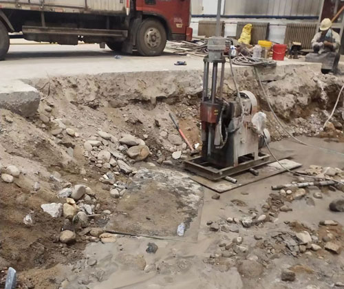 富源公路下沉压浆